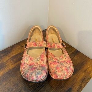 Algeria “Congac and Roses” Mary Jane Slip on Shoes Size 37
